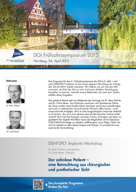 Zahngesundheit im Loretto Tübingen Zahnimplantate - DGI Nürnberg