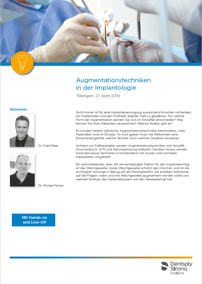Zahngesundheit im Loretto Tübingen - Augmentation